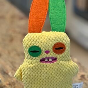 Fuggler Rabid Rabbit Funny Ugly Monster Toy, Yellow, Rare Collectible 2024